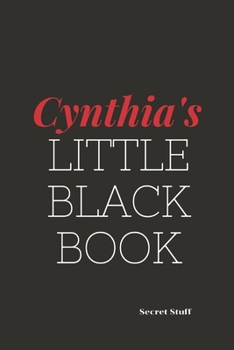 Paperback Cynthia's Little Black Book: Cynthia's Little Black Book