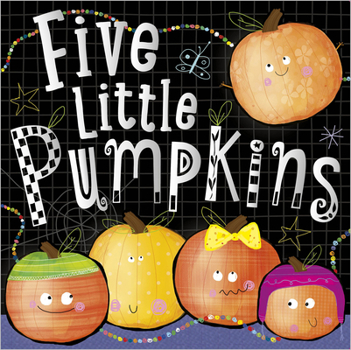 Board book Five Little Pumpkins Book
