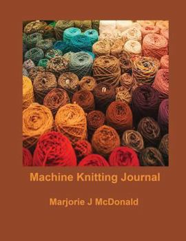 Paperback Machine Knitting Journal Book