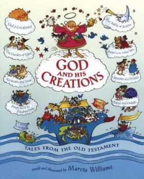 Hardcover God and His Creations: Tales from the Old Testament Book
