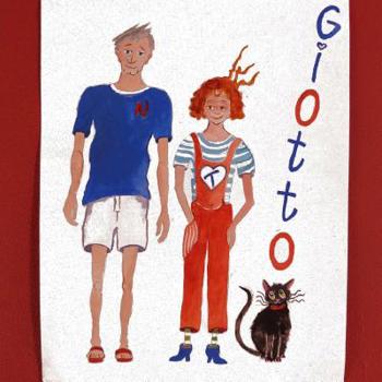 Paperback Giotto: The True Story - in English and French Book
