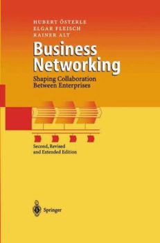 Paperback Business Networking: Shaping Collaboration Between Enterprises Book