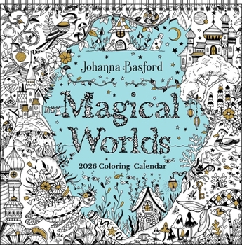 Calendar Johanna Basford's 2026 Coloring Wall Calendar Book