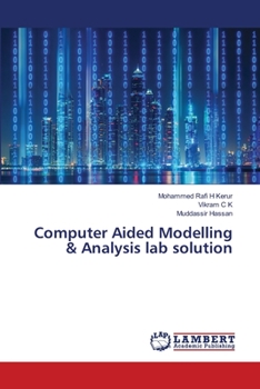 Paperback Computer Aided Modelling & Analysis lab solution Book