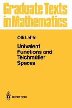 Paperback Univalent Functions and Teichmüller Spaces Book