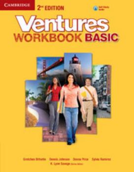 Paperback Ventures Basic Workbook [With CD (Audio)] Book