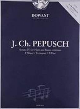 Paperback Sonata IV for Flute & Basso Continuo in F Major Book