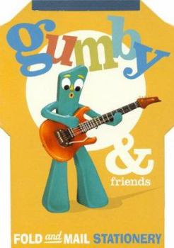 Paperback Gumby & Friends Fold and Mail Stationery Book