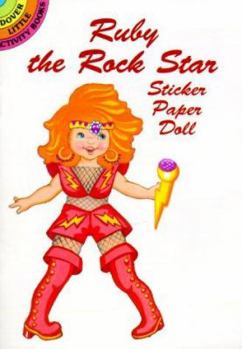 Ruby the Rock Star Sticker Paper Doll
