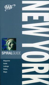 Spiral-bound AAA Spiral New York Book