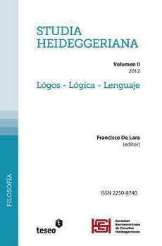 Paperback Studia Heideggeriana: Vol II. Lógos - Lógica - Lenguaje [Spanish] Book