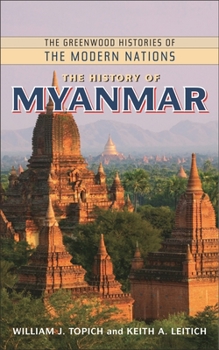 Hardcover The History of Myanmar Book