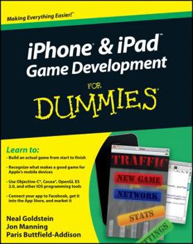 Paperback iPhone & iPad Game Development for Dummies Book