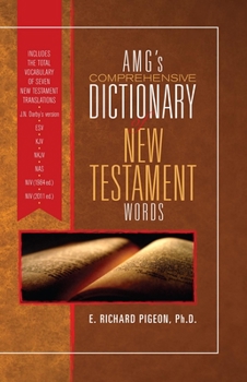 Hardcover Amg's Comprehensive Dictionary of New Testament Words Book