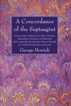 Paperback A Concordance of the Septuagint Book