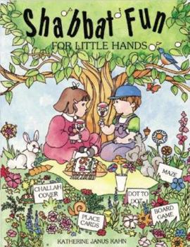 Paperback Shabbat Fun for Little Hands Book