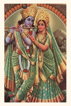 Paperback Vintage Journal Krishna and Radha Book