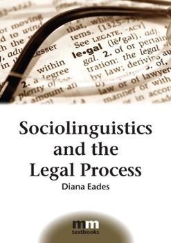 Paperback Sociolinguistics and the Legal Process Book