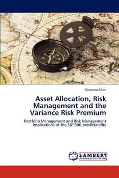 Paperback Asset Allocation, Risk Management and the Variance Risk Premium Book