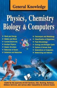 Paperback General Knowledge Physics, Chemistry, Biology And Computer Book