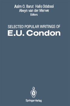 Hardcover Selected Popular Writings of E.U. Condon Book