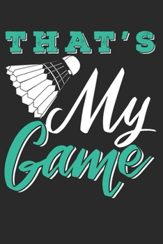 Paperback Badminton: Badminton Notebook The perfect gift idea for badminton players. The book has 120 white pages with dot patterns that as Book