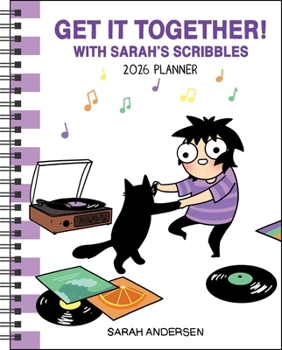 Calendar Sarah's Scribbles 12-Month 2026 Monthly/Weekly Planner Calendar Book