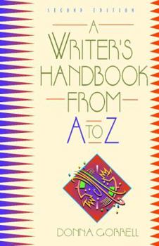 Paperback A Writer's Handbook from A to Z Book