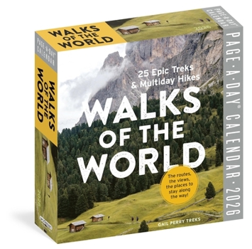 Walks of the World Page-A-Day(r) Calendar 2026: 25 Epic Treks and Multiday Hikes