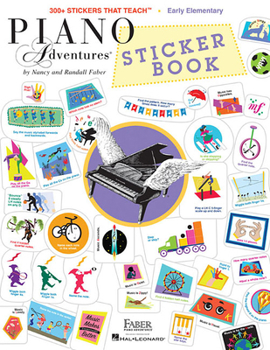 Paperback Piano Adventures Sticker Book