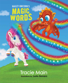 Hardcover Hailey Unicorns Magic Words Book