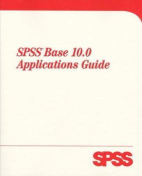 Paperback SPSS Base 10 Applications Guide Book