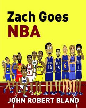 Paperback Zach Goes NBA Book