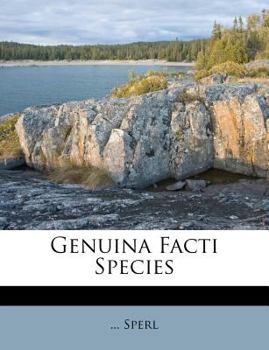 Paperback Genuina Facti Species [German] Book