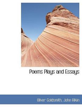 Paperback Poems Plays and Essays [Large Print] Book