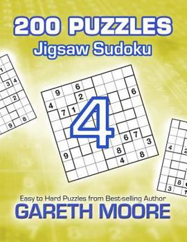 Paperback Jigsaw Sudoku 4: 200 Puzzles Book