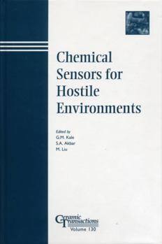 Hardcover Chemical Sensors for Hostile Environments Book