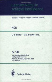 Paperback AI '88: 2nd Australian Joint Artificial Intelligence Conference, Adelaide, Australia, November 15-18, 1988, Proceedings Book