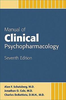 Paperback Manual of Clinical Psychopharmacology Book