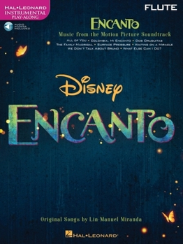 Paperback Encanto for Flute Instrumental Play-Along Book