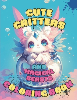 Cute Critters and Magical Beasts Coloring Book: Color 40 Charming Illustrations of Adorable Monsters and Mythical Creatures