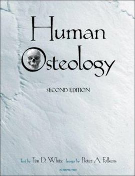 Hardcover Human Osteology Book