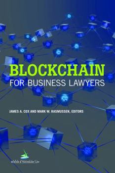 Paperback Blockchain for Business Lawyers Book