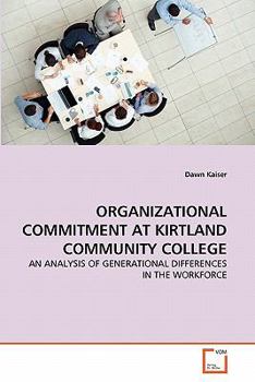 Paperback Organizational Commitment at Kirtland Community College Book