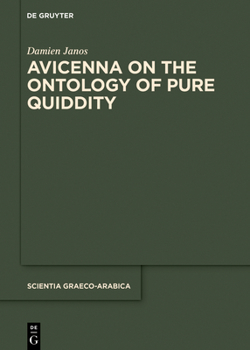 Hardcover Avicenna on the Ontology of Pure Quiddity Book