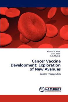 Paperback Cancer Vaccine Development: Exploration of New Avenues Book