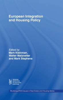 Hardcover European Integration and Housing Policy Book