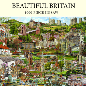 Misc. Beautiful Britain: 1000 Piece Jigsaw Puzzle Book