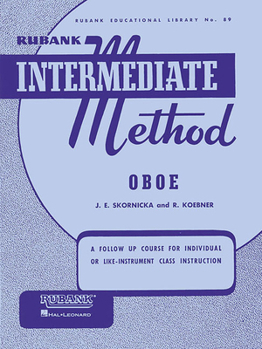 Paperback Rubank Intermediate Method - Oboe Book