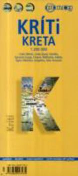 Laminated Map of Crete by Borch (English) (English and German Edition)